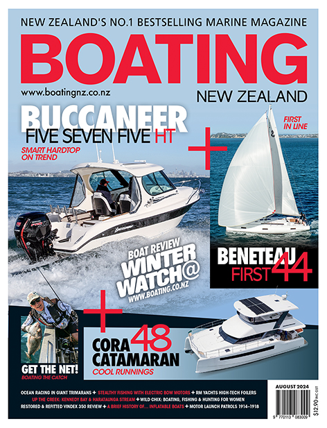 Cora 48 reviewed at Boating New Zealand